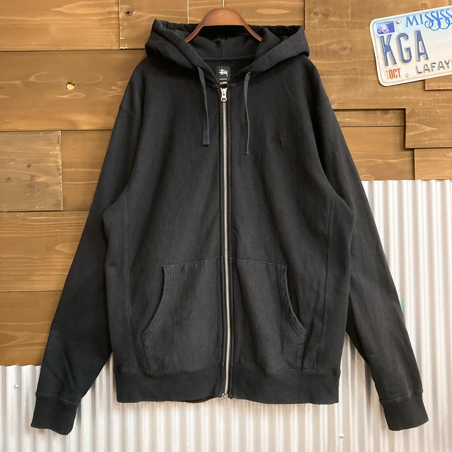 STUSSY zip-up Parker