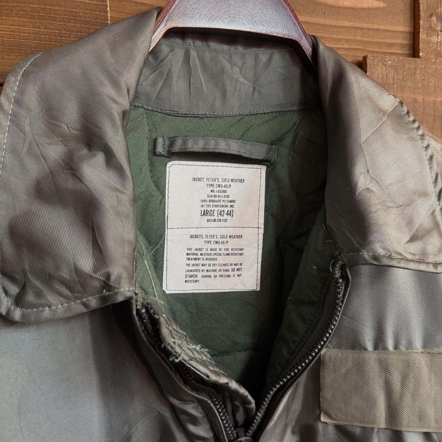 CWU-45/P FLYGHT JACKETの新入荷です♪