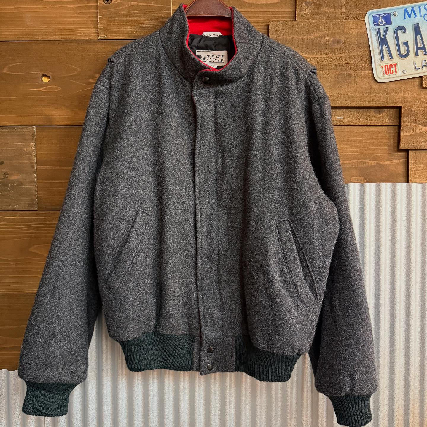 DASH WOOL BOMBER JACKETの新入荷です♪