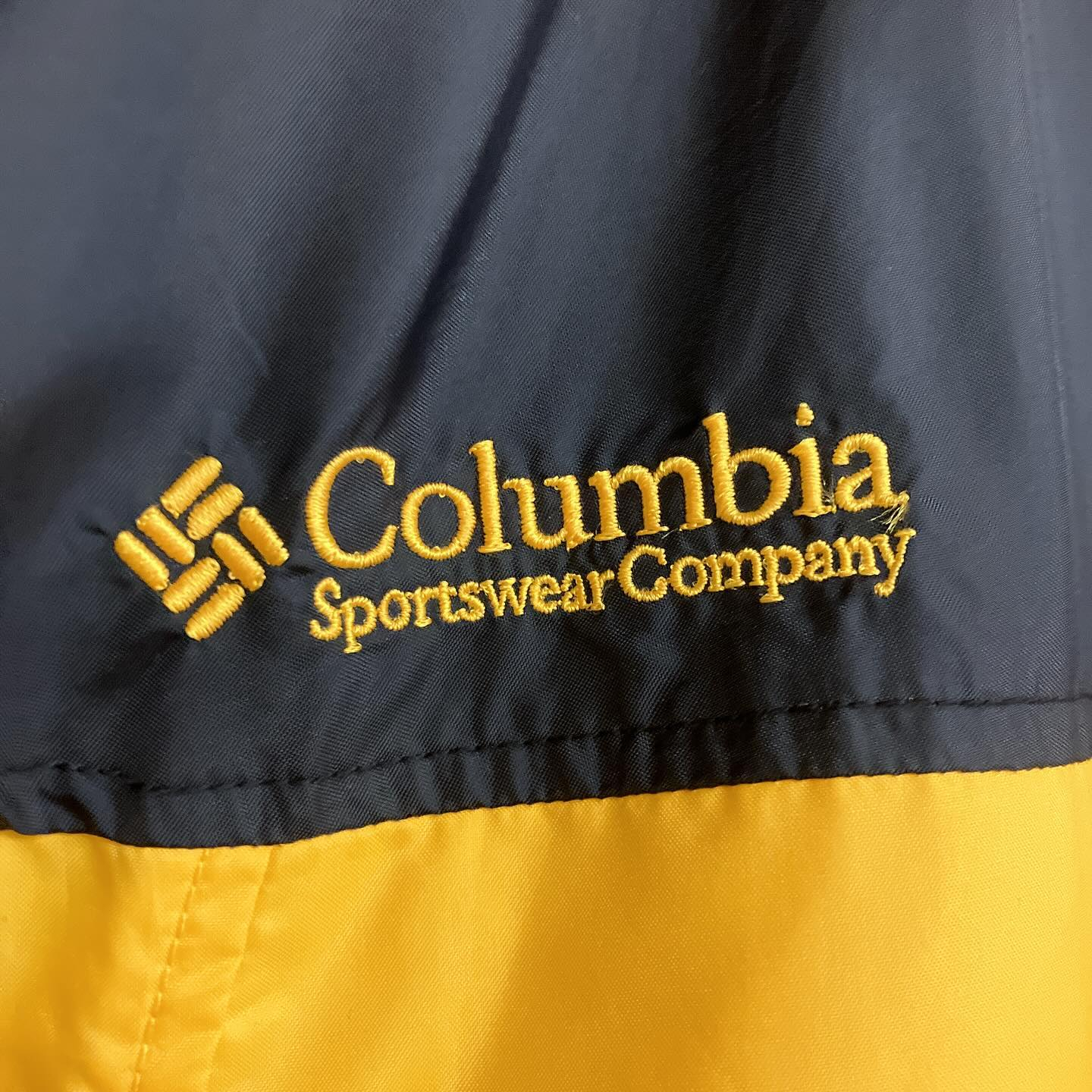 Columbia bicolor nylon jacketの...