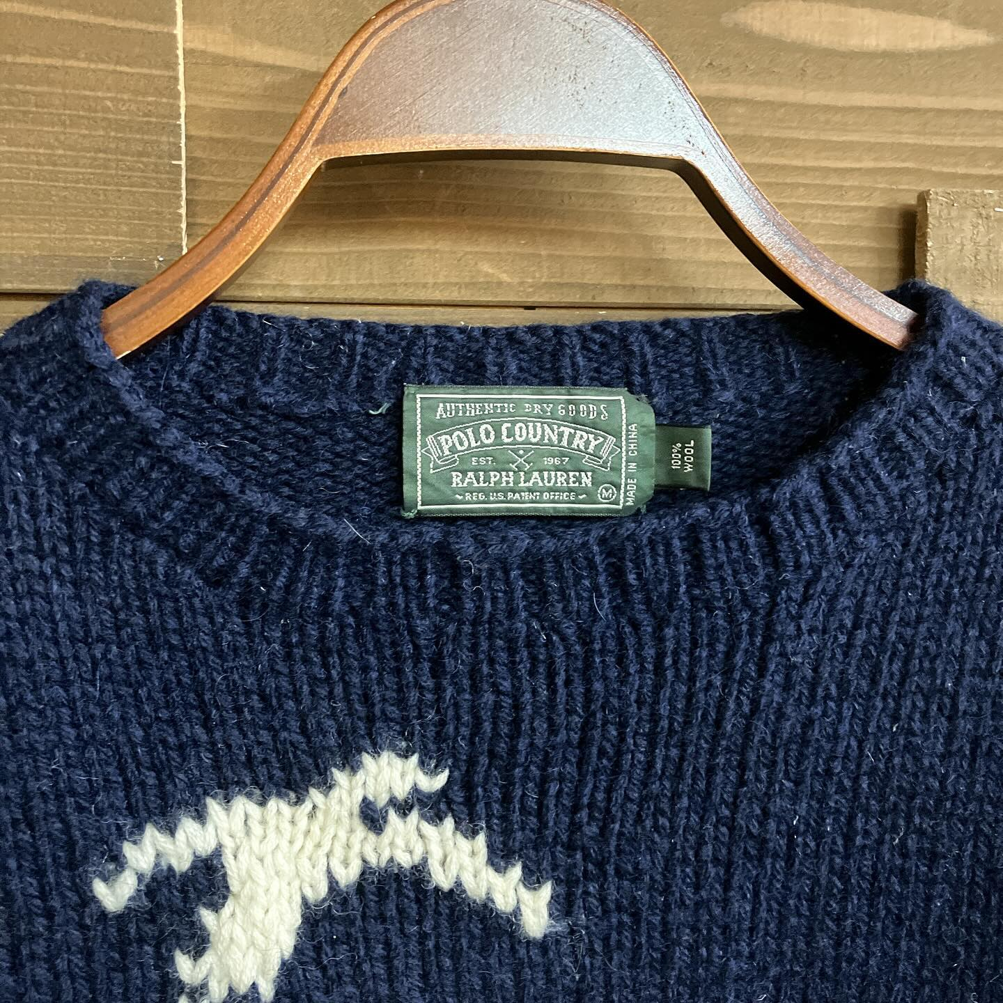 《POLO COUNTRY HAND KNIT SWATER...