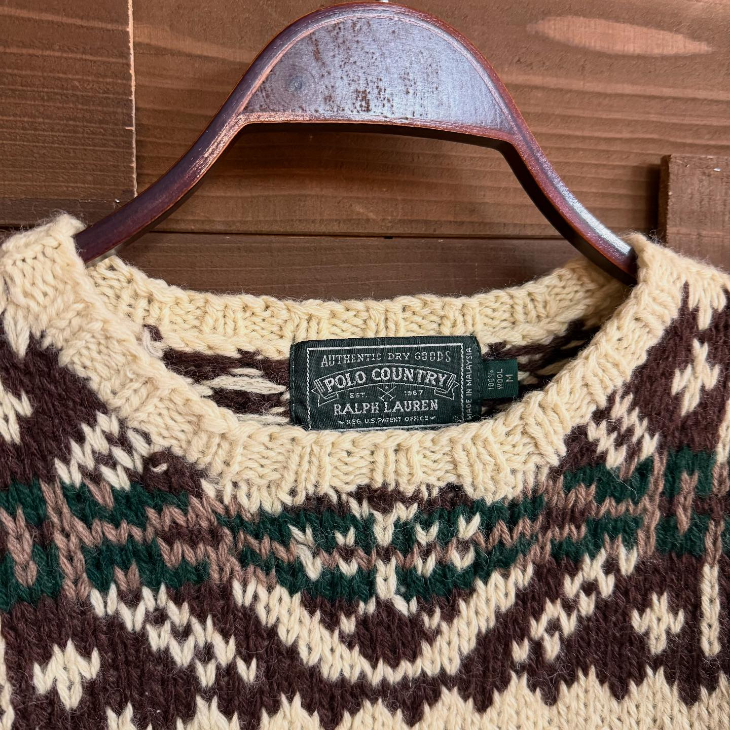 《POLO COUNTRY HAND KNIT SWEATE...