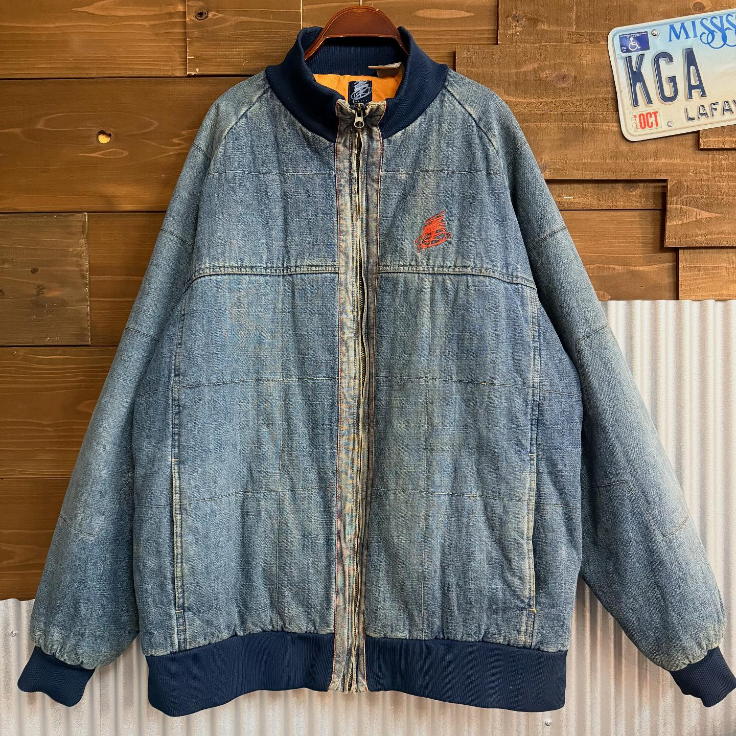 《mecca denim blouson jacket》