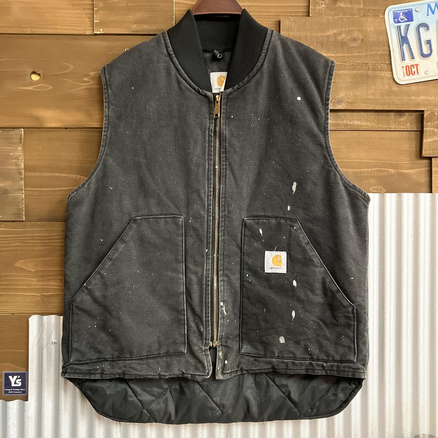 《carhartt Dack vest paint styl...