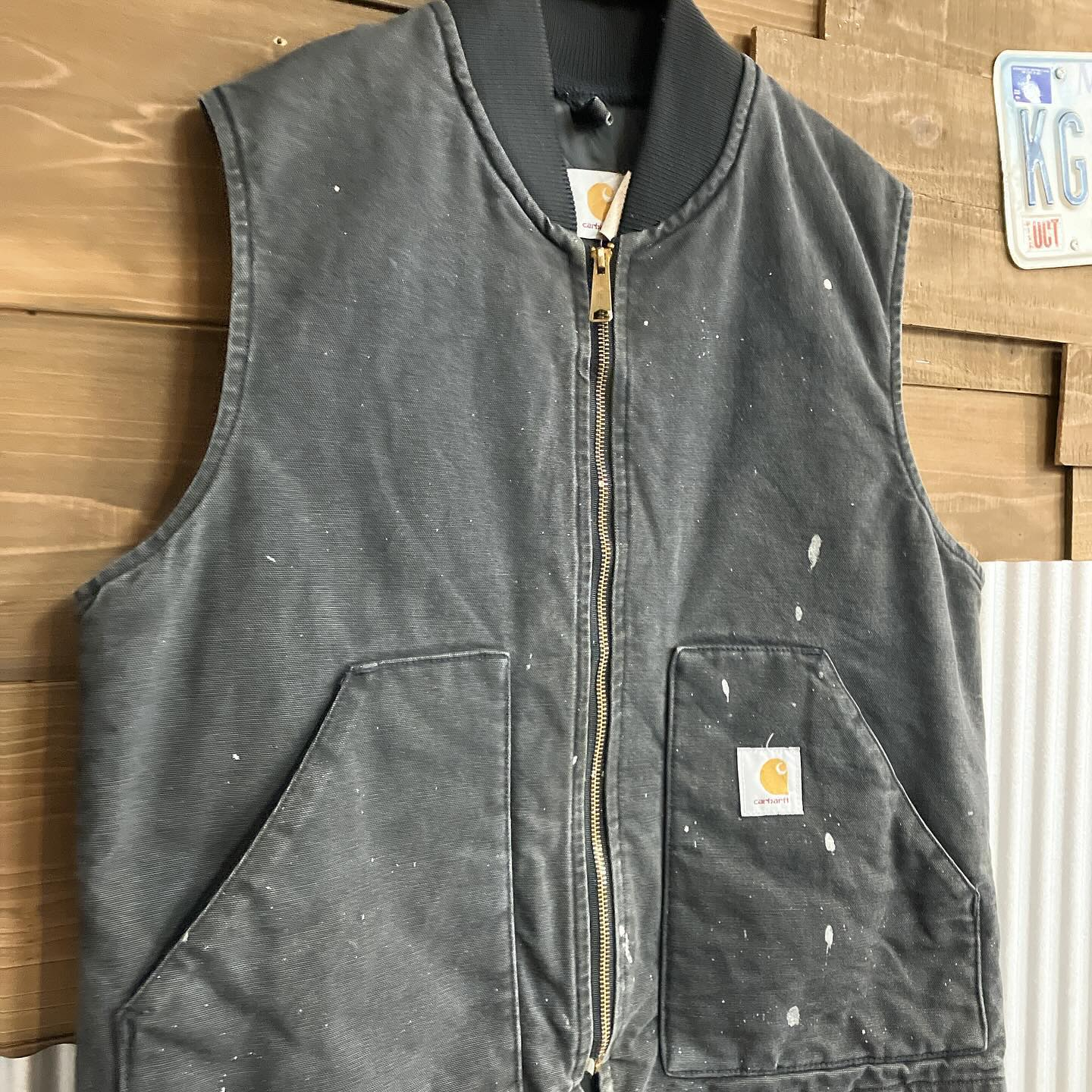 《carhartt Dack vest paint styl...