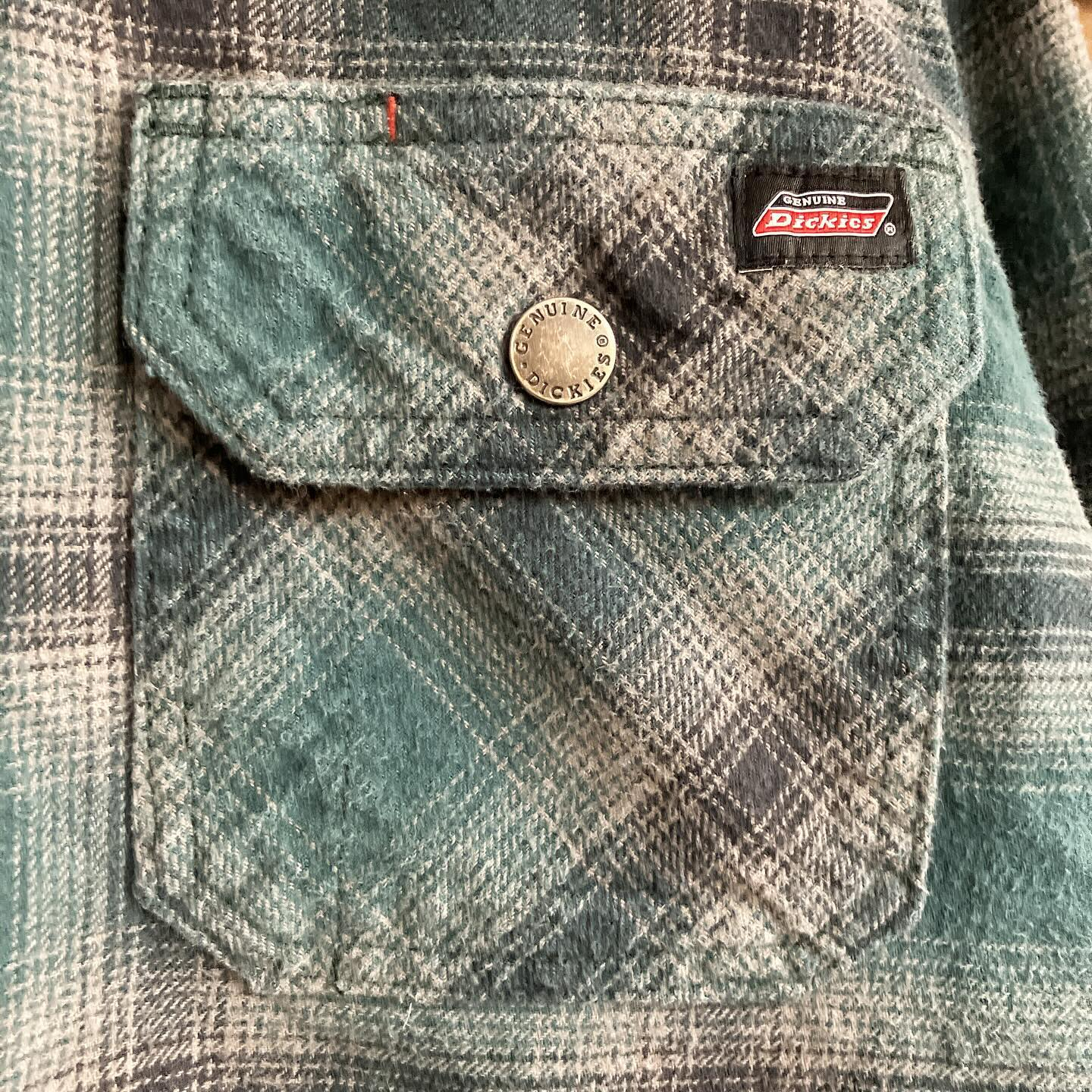 《Dickies Ombre check Boa jacke...