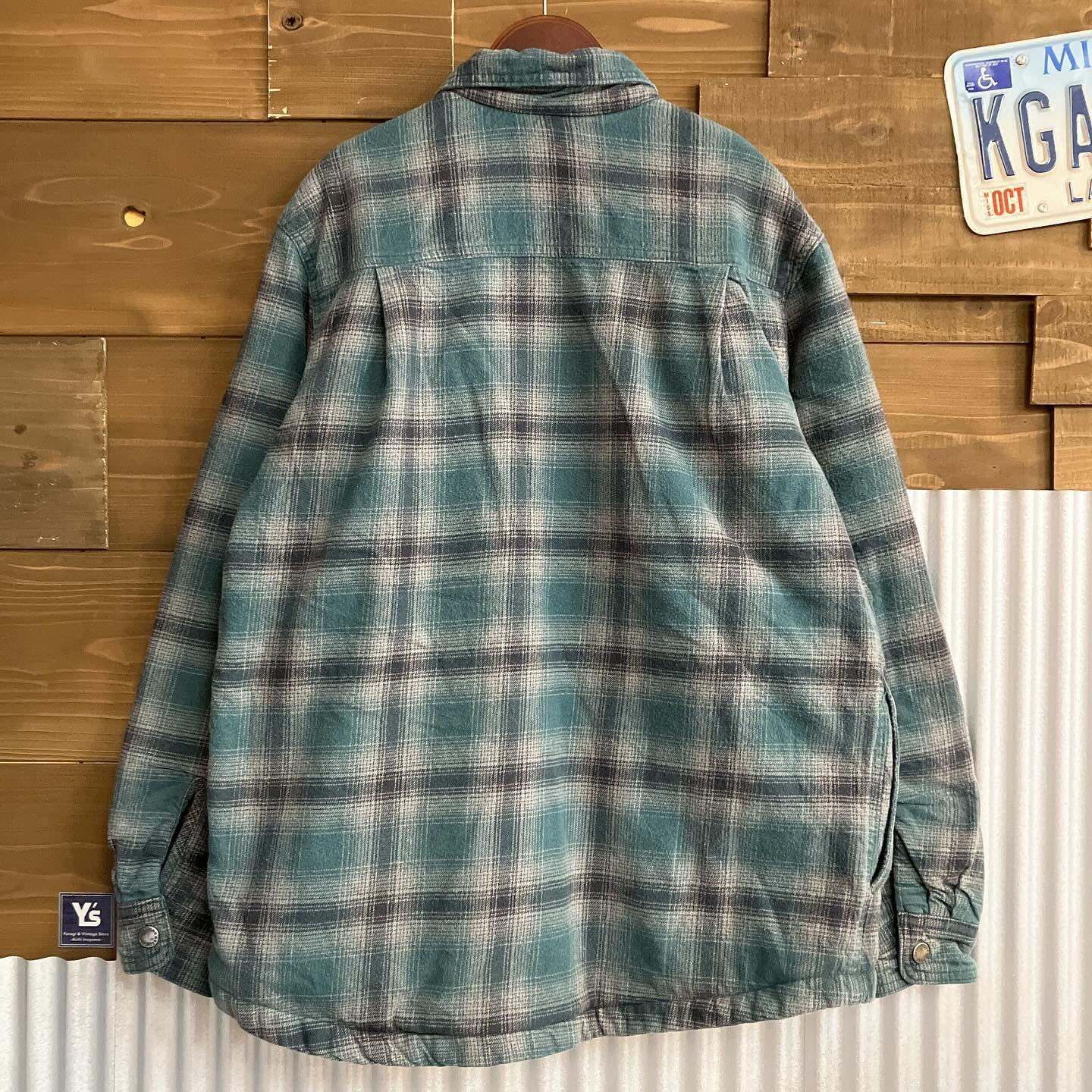 《Dickies Ombre check Boa jacke...