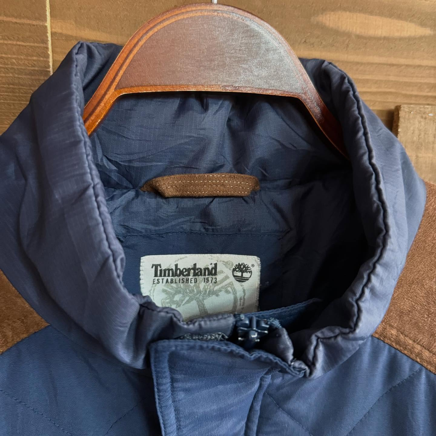 《Timberland quilting  jacket》