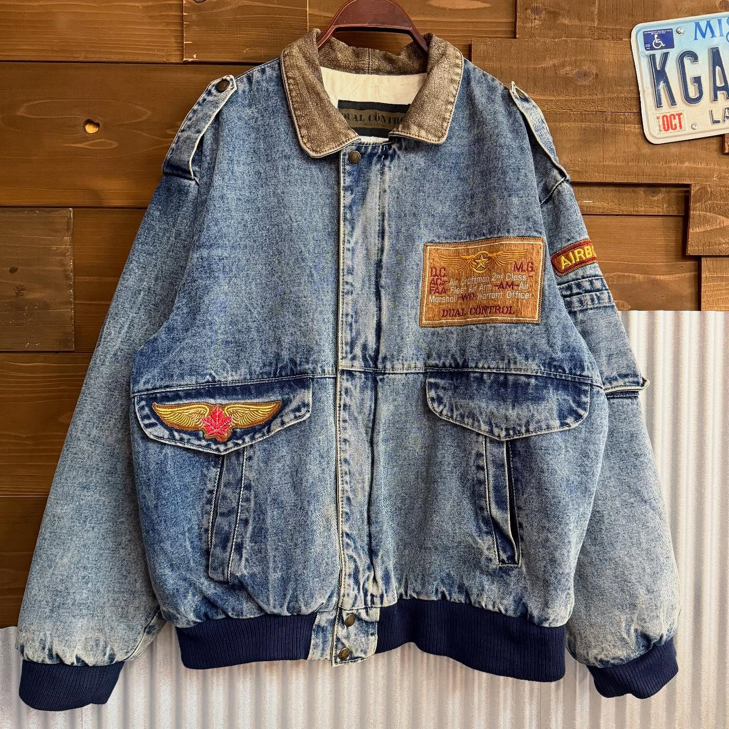 《DUAL CONTROL Denim blouson》