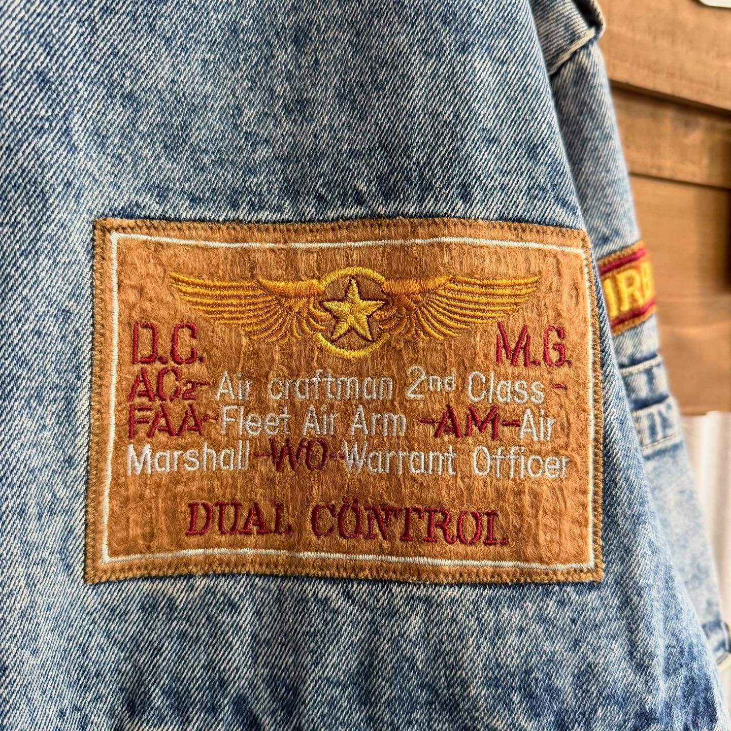 《DUAL CONTROL Denim blouson》