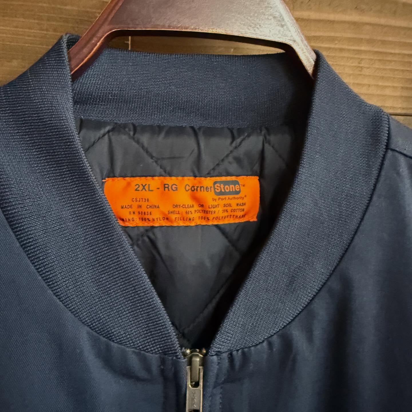 【CornerStone Work Jacket Navy】