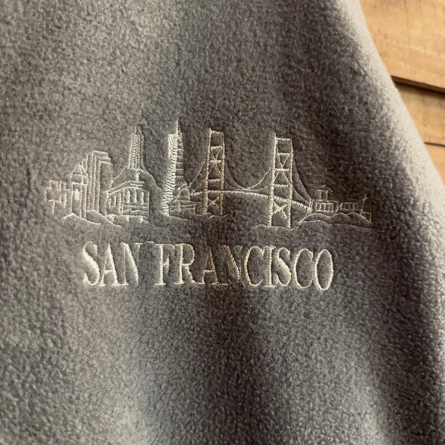 【SAN FRANCISCO Embroidery Flee...