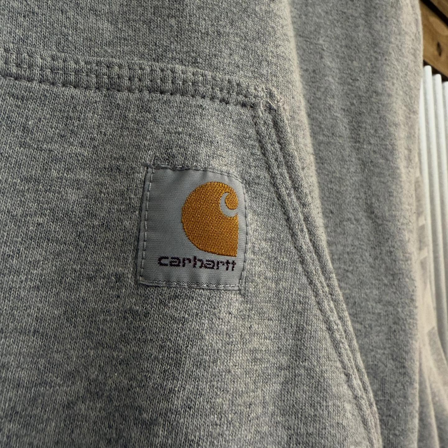 【Carhartt Logo Sleeve Hoodie】
