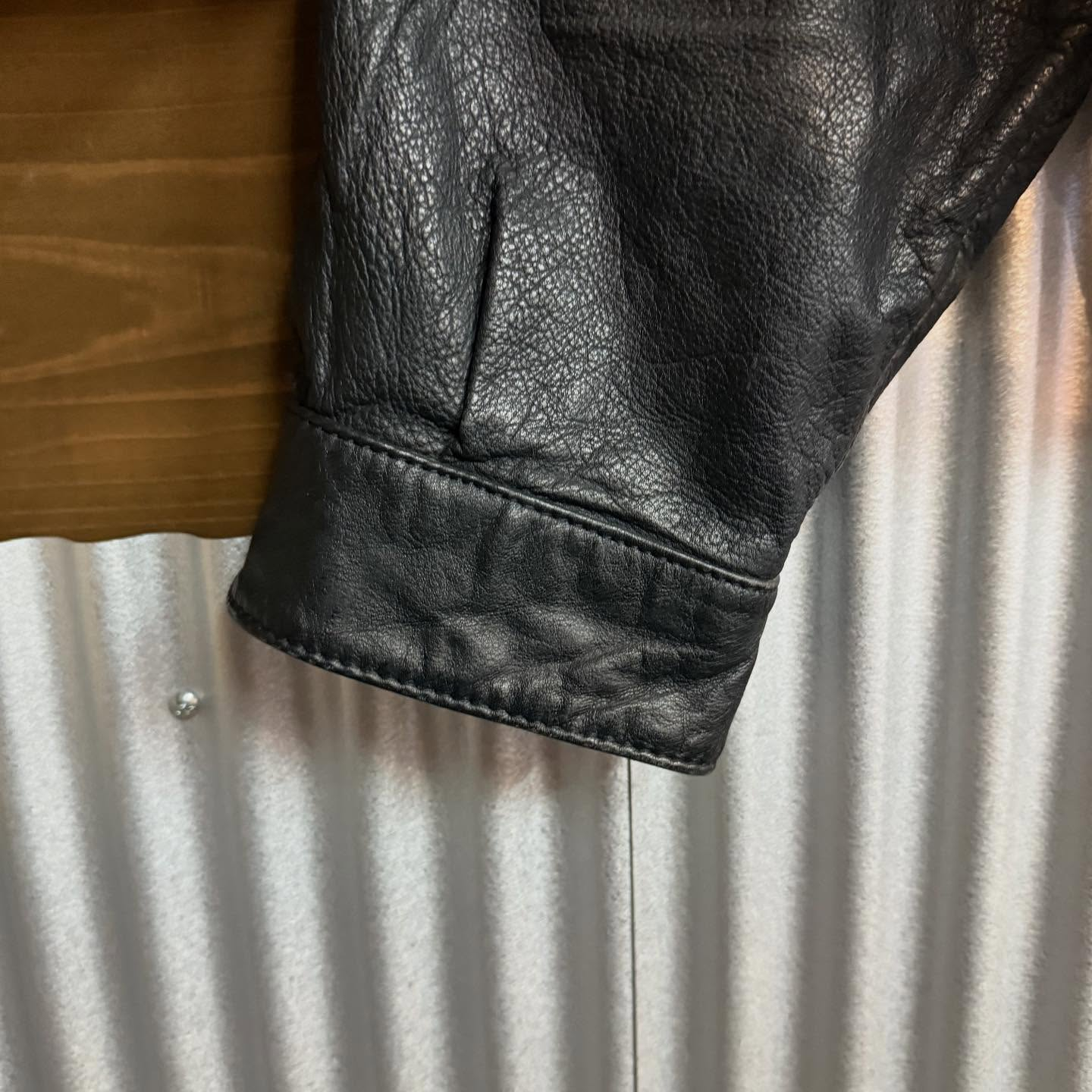 【RAGE Leather Blouson Jacket】