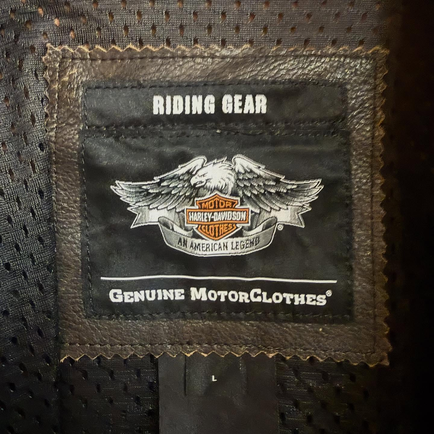 【Harley-Davidson Genuine Leath...